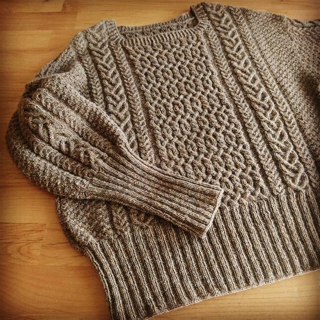 Karatachi knitting pattern by Kineco Design